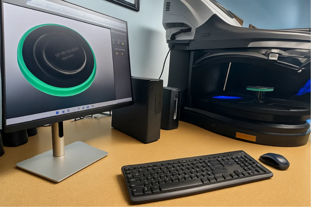 APM added a Keyence VL-700, which includes a 3D scanner, analysis software and supporting hardware.