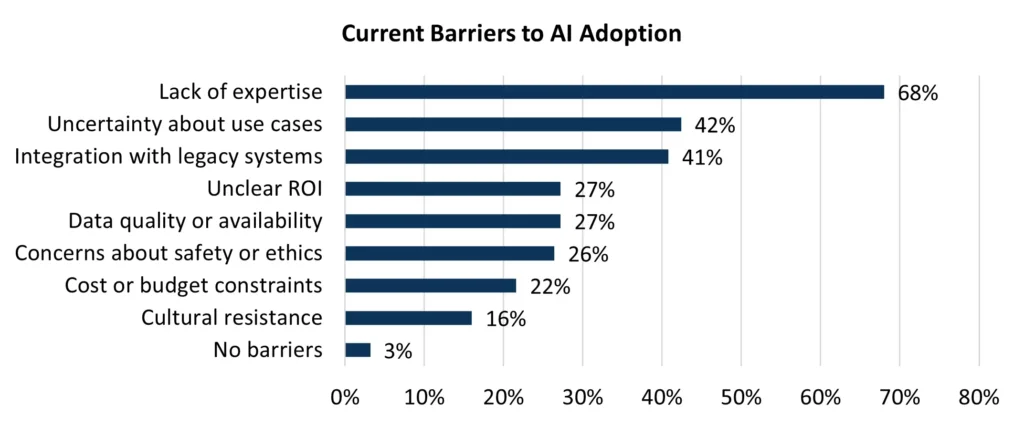 Current Barriers to AI Adoptions