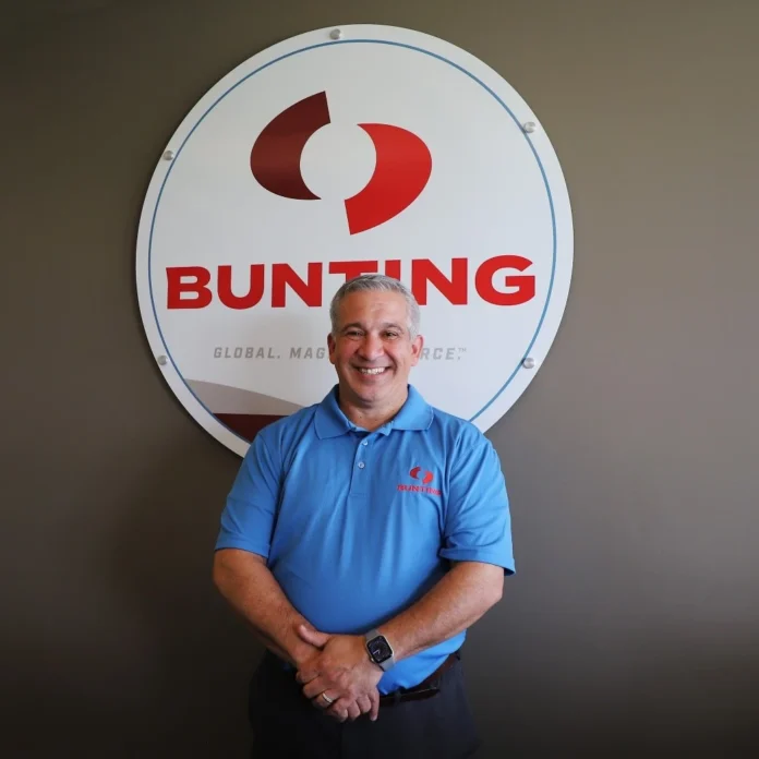 Tony Rampino is the new Bunting Sales Manager for the Americas