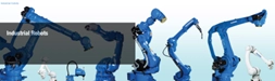 A few of Yaskawa’s robotic arms