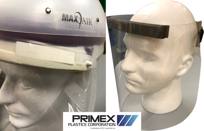 Primex bio helmets and shields